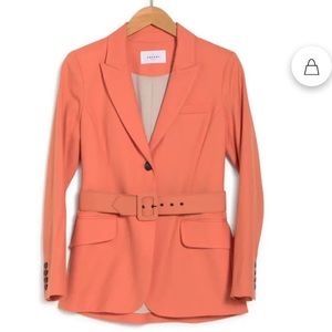 Nearly New coral argent blazer - Kamala Harris wore....and other celebrities....